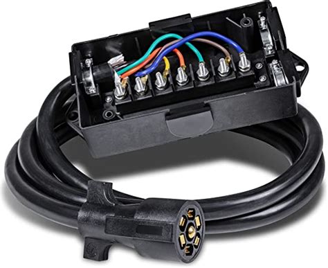 trailer wiring harness junction box|waterproof trailer junction box.